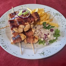 Pileći ražnjići u pančeti